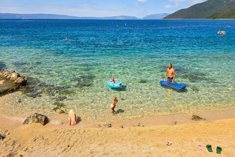 Resort Kovačine - pláže, Cres, ostrov Cres, Chorvatsko