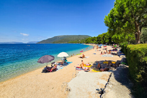 Resort Kovačine - pláže, Cres, ostrov Cres, Chorvatsko