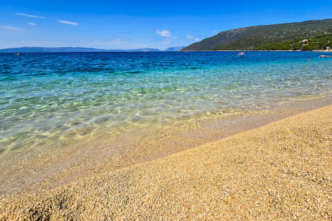 Resort Kovačine - pláže, Cres, ostrov Cres, Chorvatsko