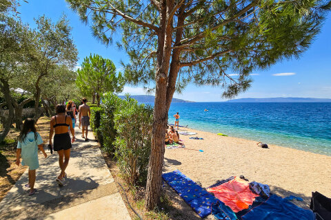 Resort Kovačine - pláže, Cres, ostrov Cres, Chorvatsko