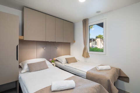 Mobilhome Premium pro 4–6 osob, Aminess Avalona Resort, Povljana, ostrov Pag, Chorvatsko