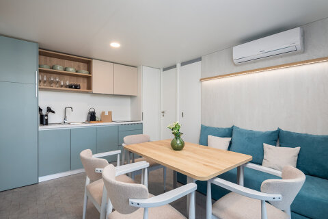 Mobilhome Premium pro 4–6 osob, Aminess Avalona Resort, Povljana, ostrov Pag, Chorvatsko