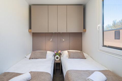 Mobilhome Family Premium pro 6–8 osob, Aminess Avalona Resort, Povljana, ostrov Pag, Chorvatsko