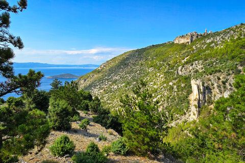 Lubenice, ostrov Cres, Chorvatsko