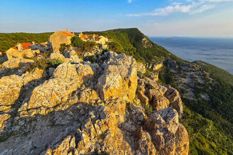 Lubenice, ostrov Cres, Chorvatsko