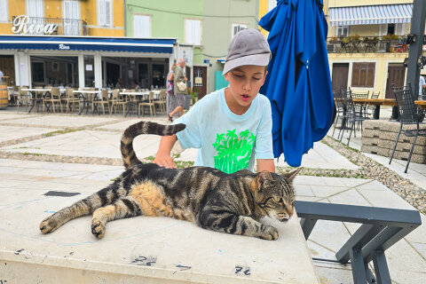 Město Cres, ostrov Cres, Chorvatsko