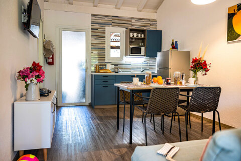 Apartmán Holiday Home Comfort Lemon/Orange pro 4–6 osob, Resort BiVillage, Fažana, Istrie, Chorvatsko