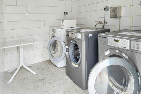 Mobilhome Salumbra - samoobslužná prádelna v kempu, Selce, Crikvenická riviéra, Chorvatsko