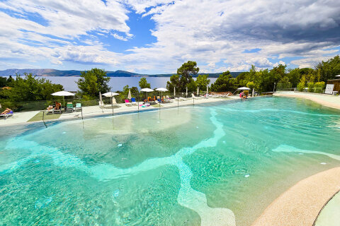 Mobilhome Tropical - bazény 30-60 m od mobilhomů, Selce, Crikvenická riviéra, Chorvatsko