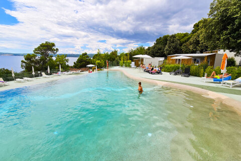 Mobilhome Tropical - bazény 30-60 m od mobilhomů, Selce, Crikvenická riviéra, Chorvatsko