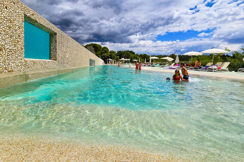 Mobilhome Tropical - bazény 30-60 m od mobilhomů, Selce, Crikvenická riviéra, Chorvatsko