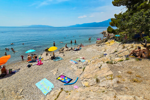 Apartmány Miramare - oblázková pláž Nora 400 m od domu, Rijeka, Chorvatsko