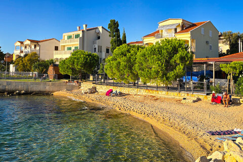 Apartmány Nostalgija - pláž u domu, Mandre, ostrov Pag, Chorvatsko