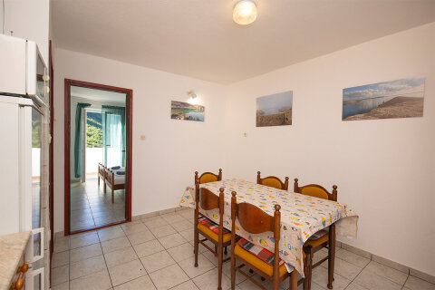 Apartmán pro 2–4 osoby, apartmány Jakić, Bošana, ostrov Pag, Chorvatsko