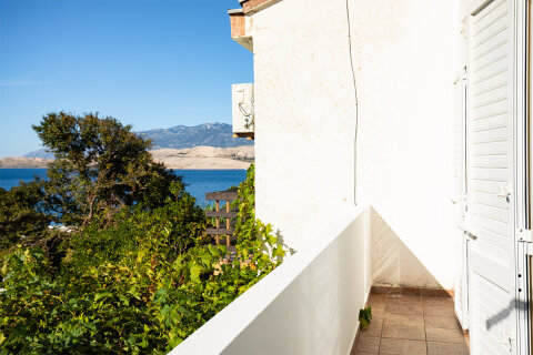 Apartmán pro 2–4 osoby, apartmány Jakić, Bošana, ostrov Pag, Chorvatsko