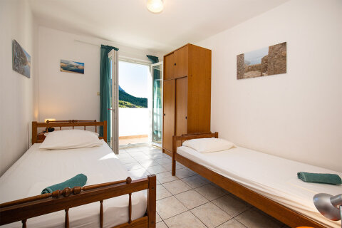 Apartmán pro 2–4 osoby, apartmány Jakić, Bošana, ostrov Pag, Chorvatsko