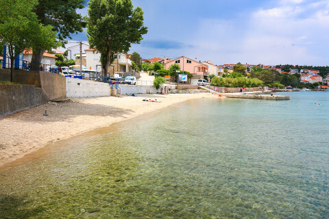 Apartmány Krešo - písčitá pláž, Šilo, ostrov Krk, Chorvatsko