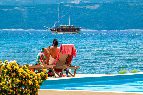 Resort Almissa, Omiš, Chorvatsko