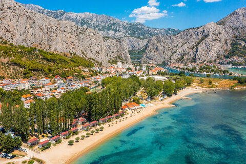 Resort Almissa, Omiš, Chorvatsko