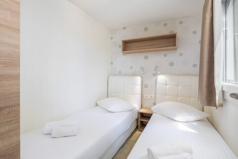 MH3L - Mobilhome Relax 6+2 (3rd/4th line) pro 6–8 osob, Almissa Resort, Omiš, Chorvatsko