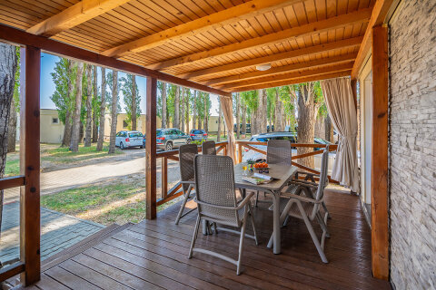 MH2L - Mobilhome Relax 6+2 (2nd line) pro 6–8 osob, Almissa Resort, Omiš, Chorvatsko