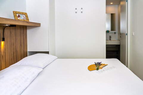 MHAC - Mobilhome Adria Superior 4+1 C zona pro 4–5 osob, Almissa Resort, Omiš, Chorvatsko