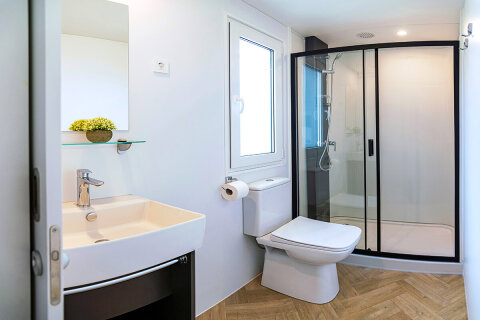 MHAC2 - Mobilhome Adria Mline 4+1 C2 zona Last row pro 4–5 osob, Almissa Resort, Omiš, Chorvatsko