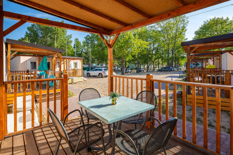 MHRN - Mobilhome Relax 4+2 Nord pro 4–6 osob, Almissa Resort, Omiš, Chorvatsko