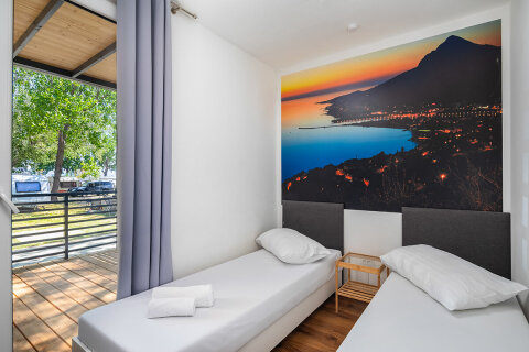 MHRB - Mobilhome Relax 5+1 (B) pro 5–6 osob, Almissa Resort, Omiš, Chorvatsko