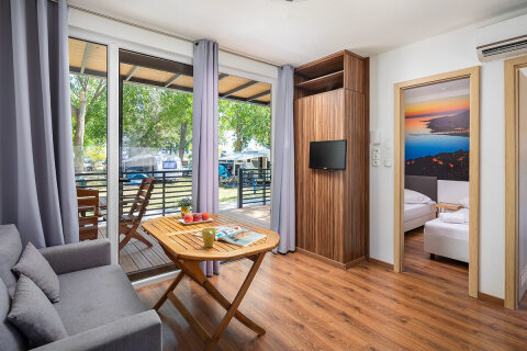 MHRB - Mobilhome Relax 5+1 (B) pro 5–6 osob, Almissa Resort, Omiš, Chorvatsko