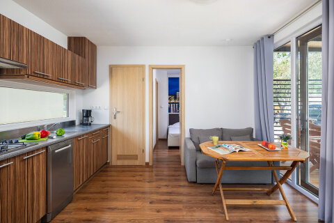 MHRB - Mobilhome Relax 5+1 (B) pro 5–6 osob, Almissa Resort, Omiš, Chorvatsko