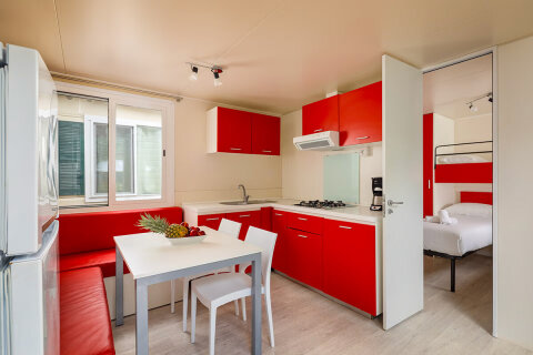 Mobilhome Comfort, Resort Oliva, Rabac, Istrie, Chorvatsko