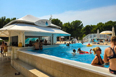 Čikat Resort*** - aquapark, Mali Lošinj, ostrov Lošinj, Chorvatsko