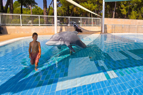 Čikat Resort*** - brouzdaliště v aquaparku, Mali Lošinj, ostrov Lošinj, Chorvatsko
