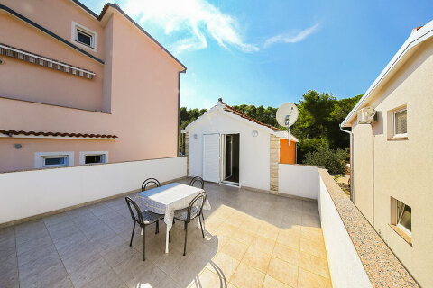 Prázdninový dům Limun II - terasa, Tkon, ostrov Pašman, Chorvatsko