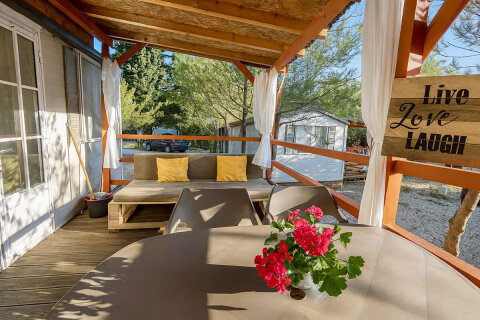 Mobilhome Adriatic, Primošten, Šibenická riviéra, Chorvatsko