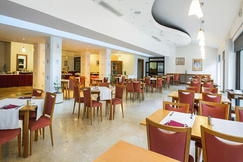 Hotel Flores**** - restaurace, Poreč, Istrie, Chorvatsko