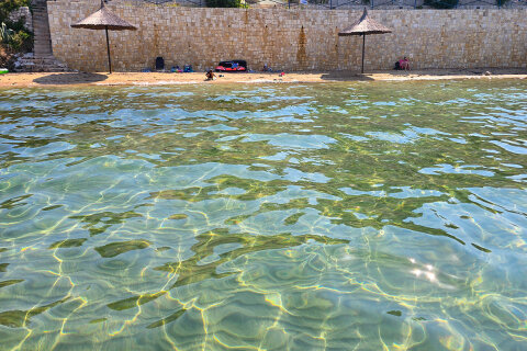 Apartmán Kornelija - písečná pláž Južna plaža 250 m od domu, Tkon, ostrov Pašman, Chorvatsko