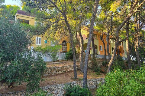 Resort Zelena Punta - domy s apartmány typu A, Kukljica, ostrov Ugljan, Chorvatsko