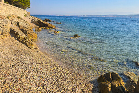 Resort Zelena Punta - pláže, Kukljica, ostrov Ugljan, Chorvatsko