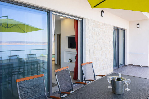 A2 - apartmány Sunset, Starigrad, Zadarská riviéra, Chorvatsko