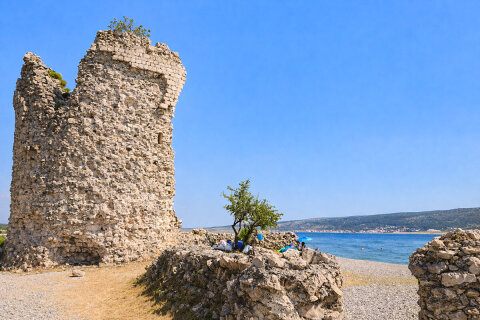 Apartmány Sunset - pláž Večka kula (4 km od domu), Starigrad, Zadarská riviéra, Chorvatsko