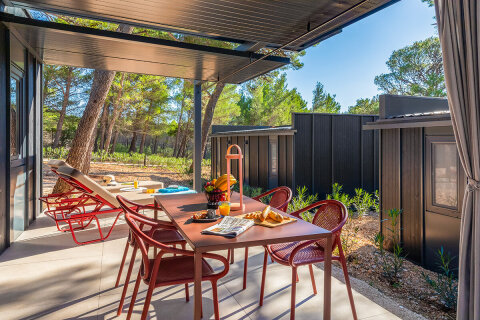 Premium Holiday Home pro 4–5 osob, Pinadria Resort, Baška Voda, Makarská riviéra, Chorvatsko