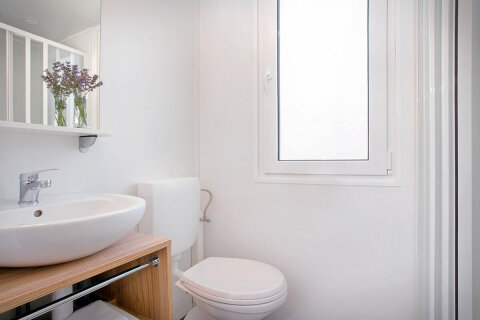 Aminess Maravea Resort**** - příklad mobilhomu Maravea Premium Holiday Home, Novigrad - Cittanova, Istrie, Chorvatsko