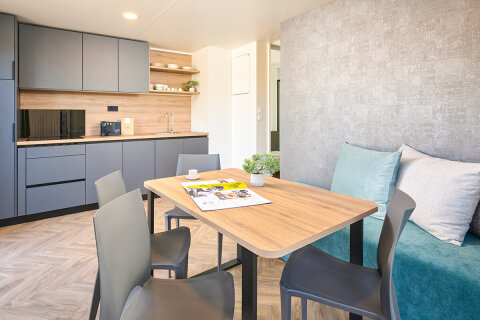 Luxury Glamping Home pro 4–5 osob, Aminess Atea Resort*****, Njivice, ostrov Krk, Chorvatsko