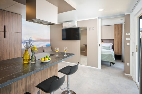 Amber Luxury Holiday Home pro 4–5 osob, Aminess Atea Resort*****, Njivice, ostrov Krk, Chorvatsko