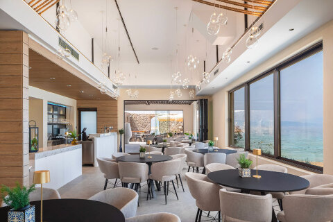 Aminess Atea Camping Resort***** - restaurace 7seas restaurant & bar, Njivice, ostrov Krk, Chorvatsko