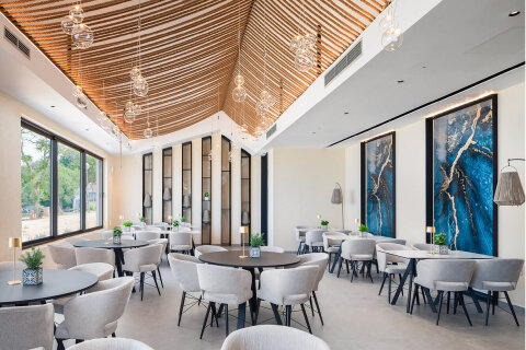 Aminess Atea Camping Resort***** - restaurace 7seas restaurant & bar, Njivice, ostrov Krk, Chorvatsko