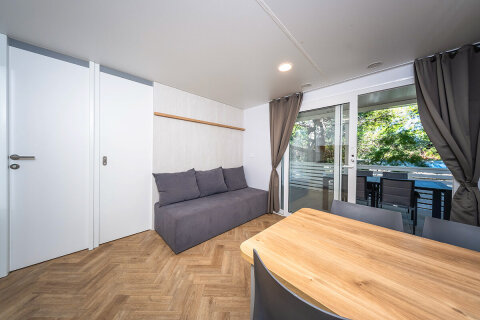 Resort Jezera Lovišća - mobilhome Premium, ostrov Murter, Chorvatsko