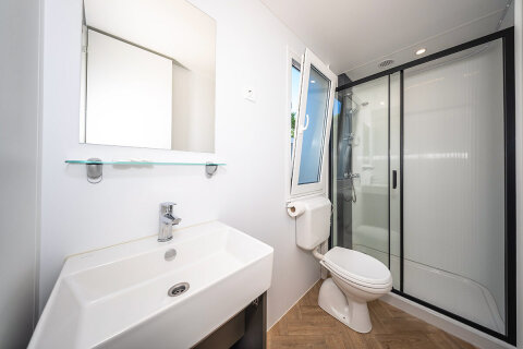 Resort Jezera Lovišća - mobilhome Premium, ostrov Murter, Chorvatsko